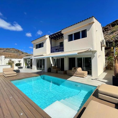 Luxury Villa Morelli With Seaview & Heated Pool Maspalomas  Kültér fotó