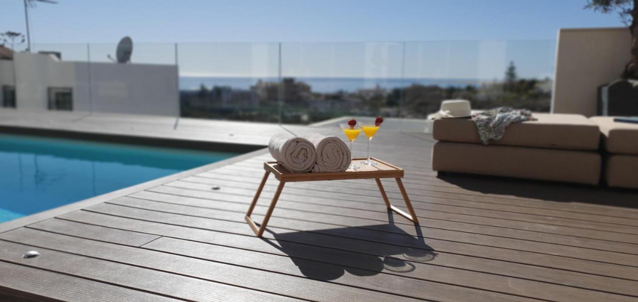 Luxury Villa Morelli With Seaview & Heated Pool Maspalomas  Kültér fotó
