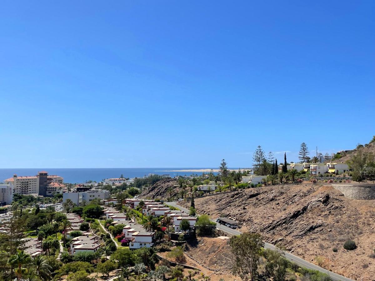 Luxury Villa Morelli With Seaview & Heated Pool Maspalomas  Kültér fotó