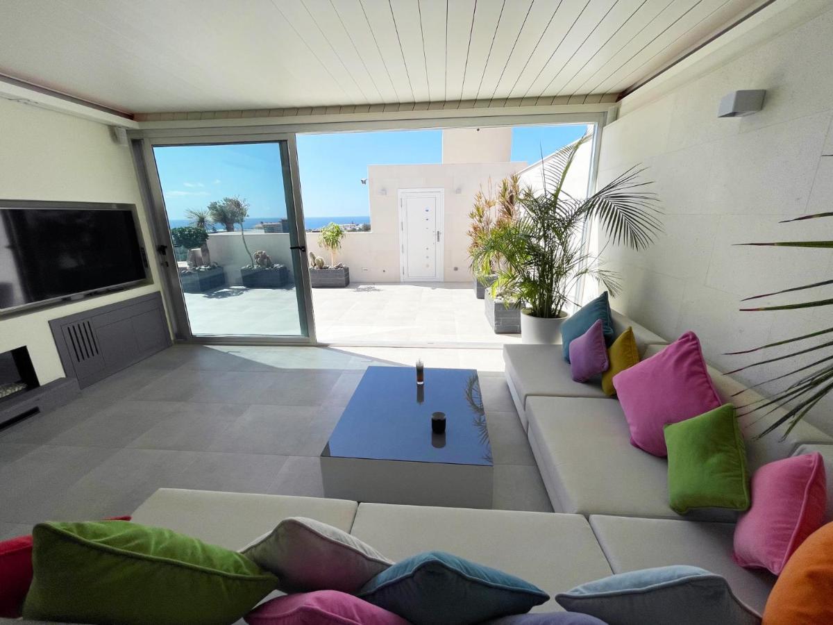 Luxury Villa Morelli With Seaview & Heated Pool Maspalomas  Kültér fotó